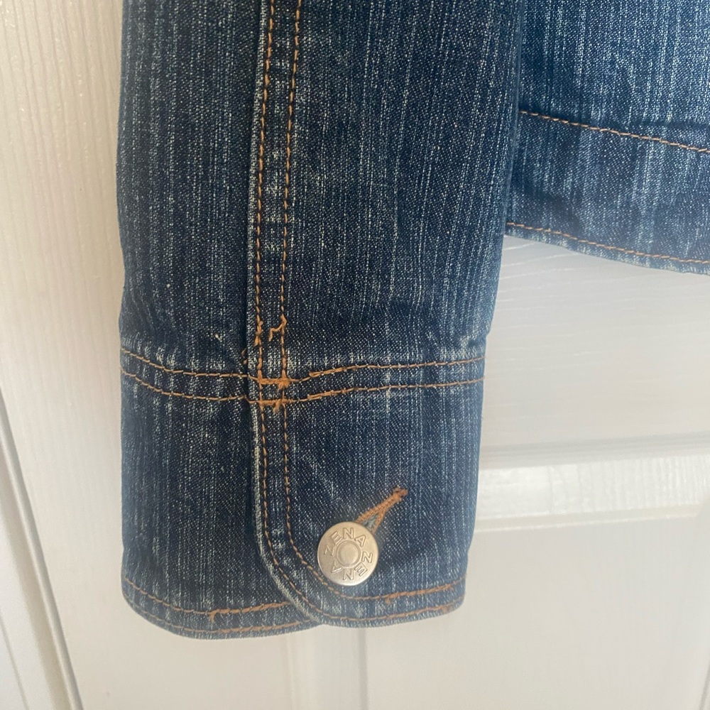 Zena Jeans Jean Jacket size Medium - Picture 7 of 8